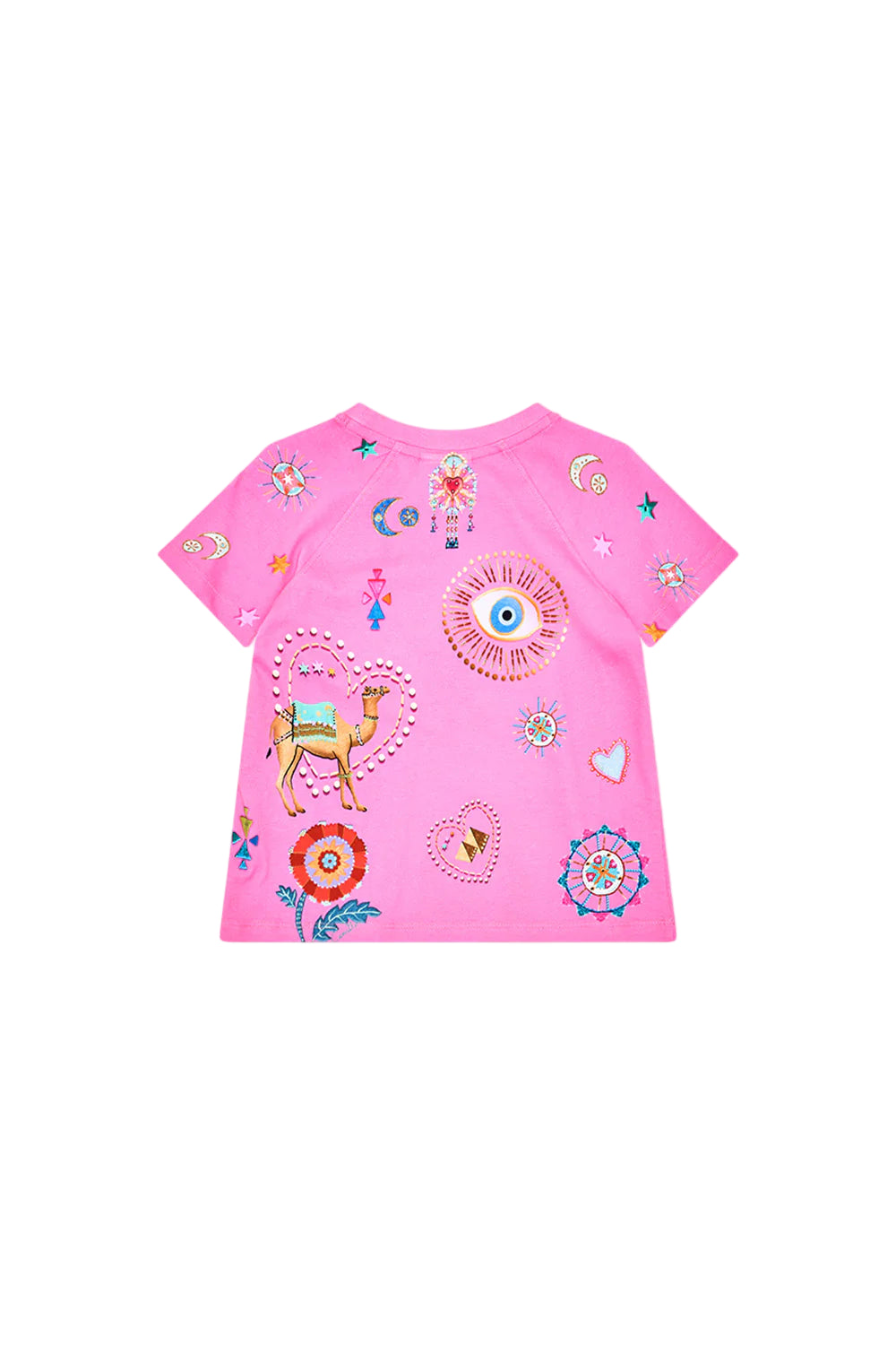 Rainbow Roads Kids Raglan Tee Camilla
