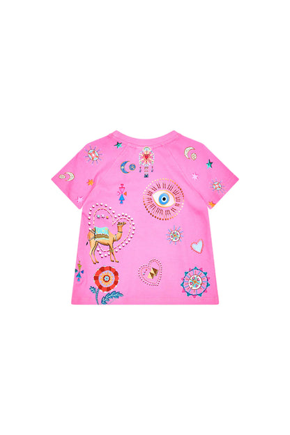 Rainbow Roads Kids Raglan Tee Camilla