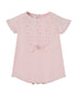 Knit Newborn Romper Pink Schoolsoutdesignerkidswear