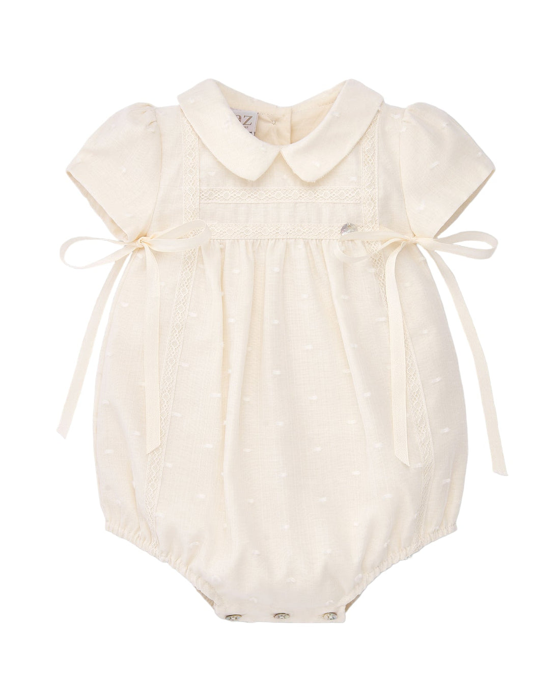 Woven Newborn Romper "Esencial" Paz Rodriguez