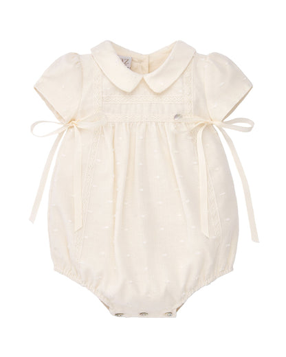 Woven Newborn Romper "Esencial" Paz Rodriguez