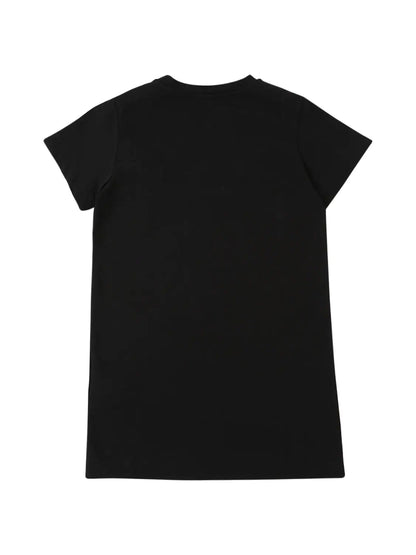 Embroidered Logo Dress Balmain