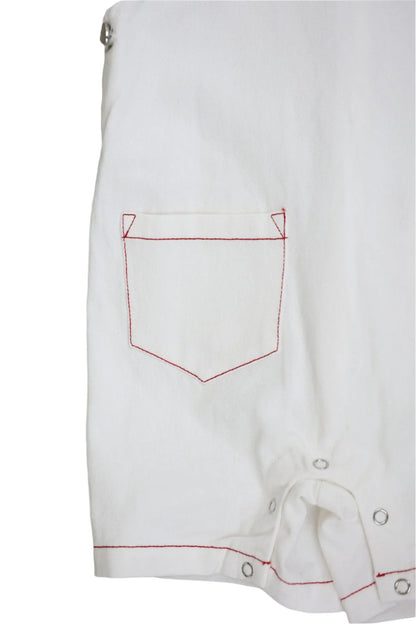 Bimbo Overalls Rosso Lessi The Label