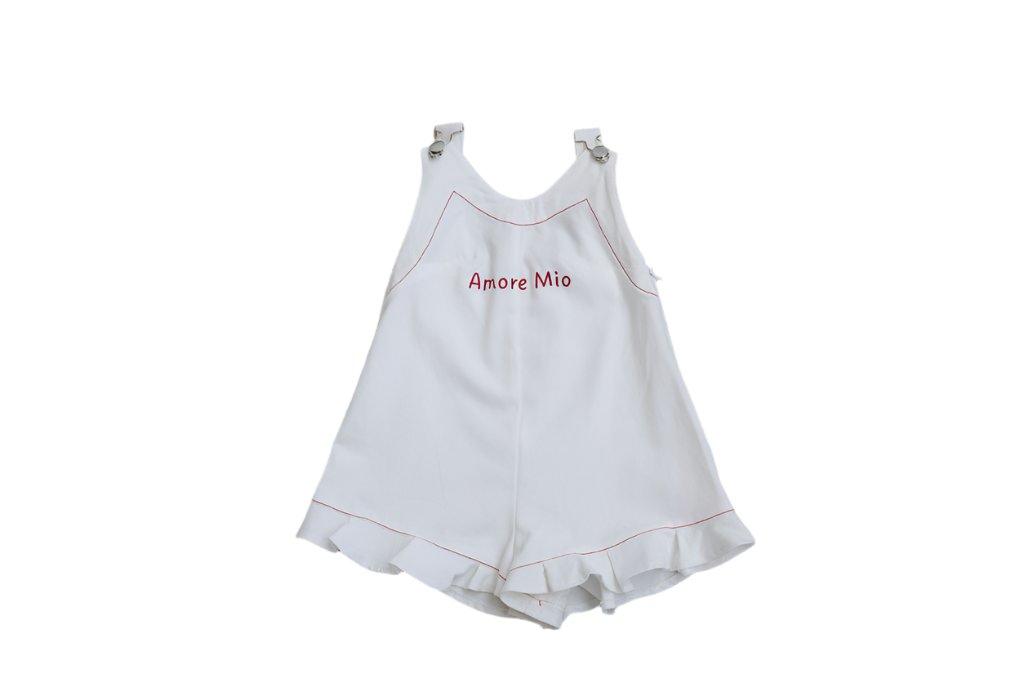 Bimba Overalls Rosso Lessi The Label