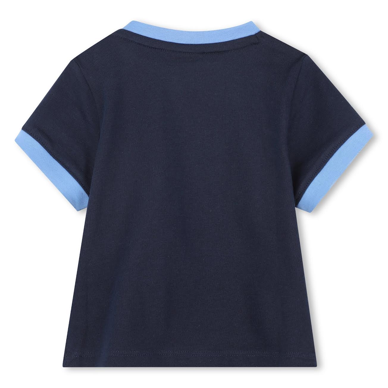 Short Sleeves T-Shirt with Shoulder Snap Fastening Hugo Boss