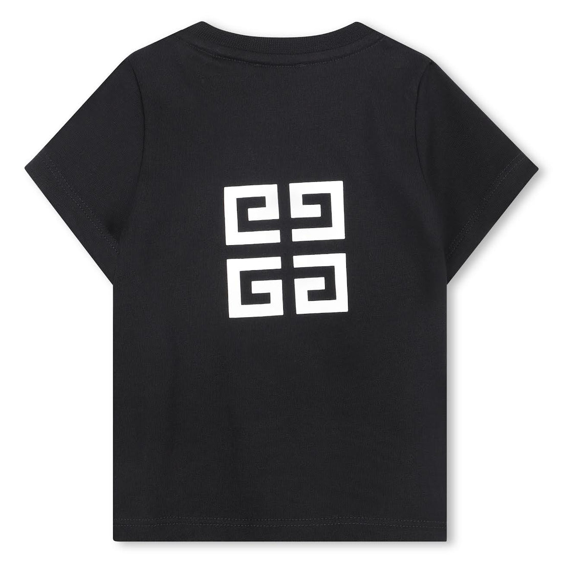 Short Sleeves Tee-Shirt with Shoulder Snap Closure Givenchy