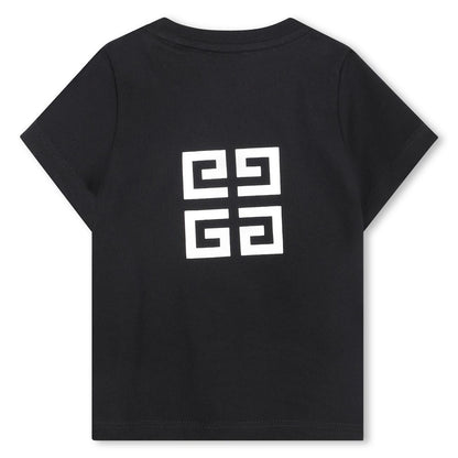 Short Sleeves Tee-Shirt with Shoulder Snap Closure Givenchy