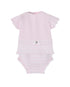 Set Knit Newborn Sweater And Knickers Chalk Pink and  White Schoolsoutdesignerkidswear