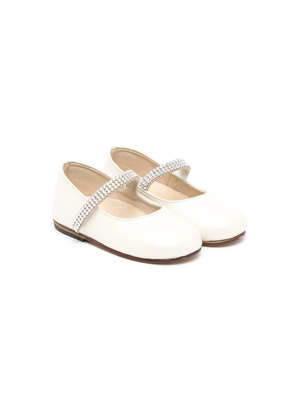 Crystal Embellished Ballerina Shoes Babywalker