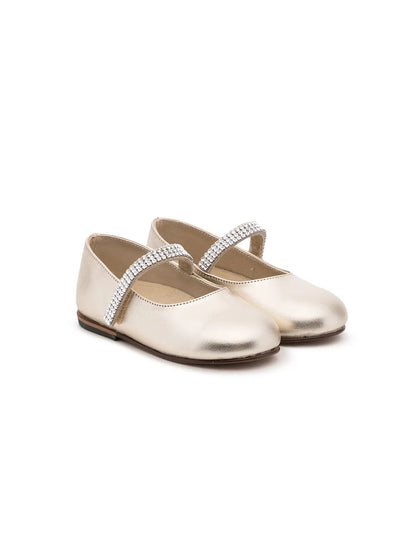 Crystal Embellished Ballerina Shoes Babywalker