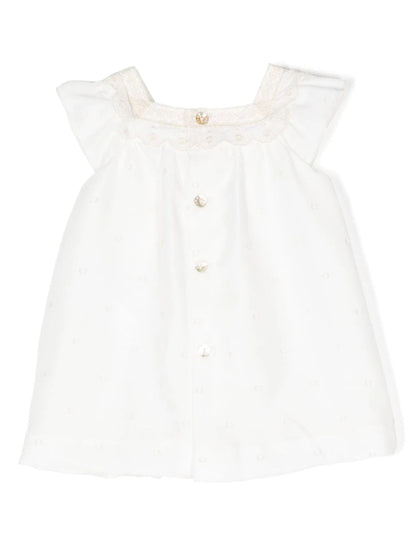 Lace Cotton Dress Paz Rodriguez