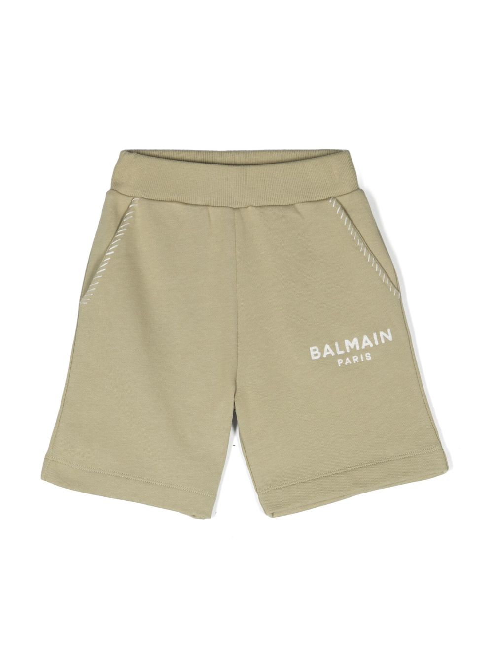 Kids Embroidered Shorts Balmain