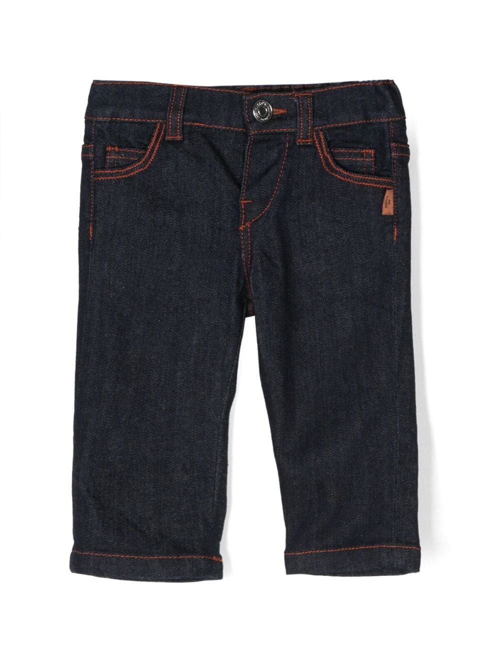 Kids Logo-Patch Mid-Rise Straight-Leg Jeans Missoni