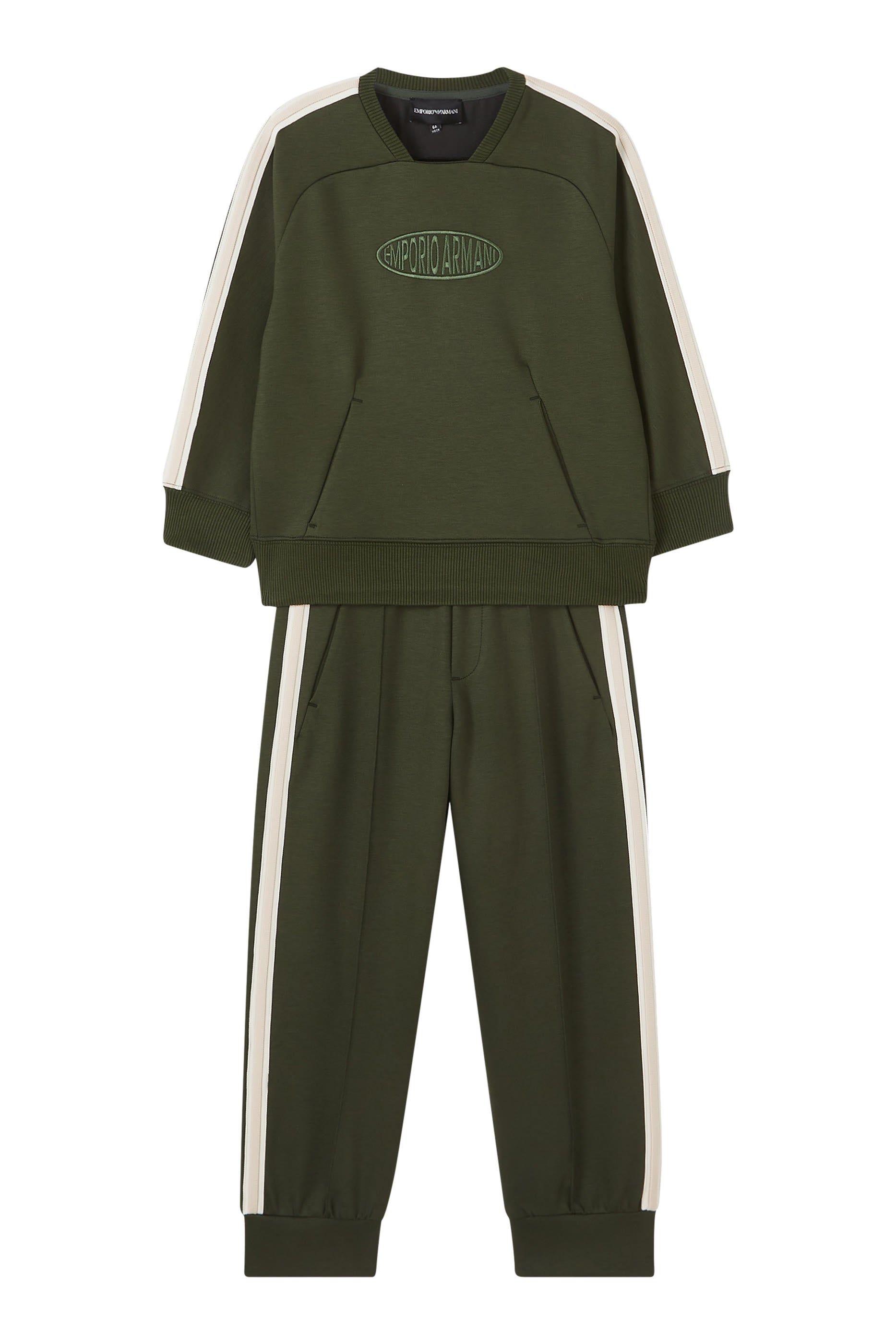 Kids EA Text Joggers Emporio Armani