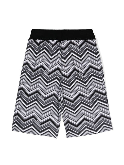 Comfortable Cotton Jersey Shorts Missoni