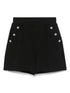 Cotton Short With Logo Buttons Balmain