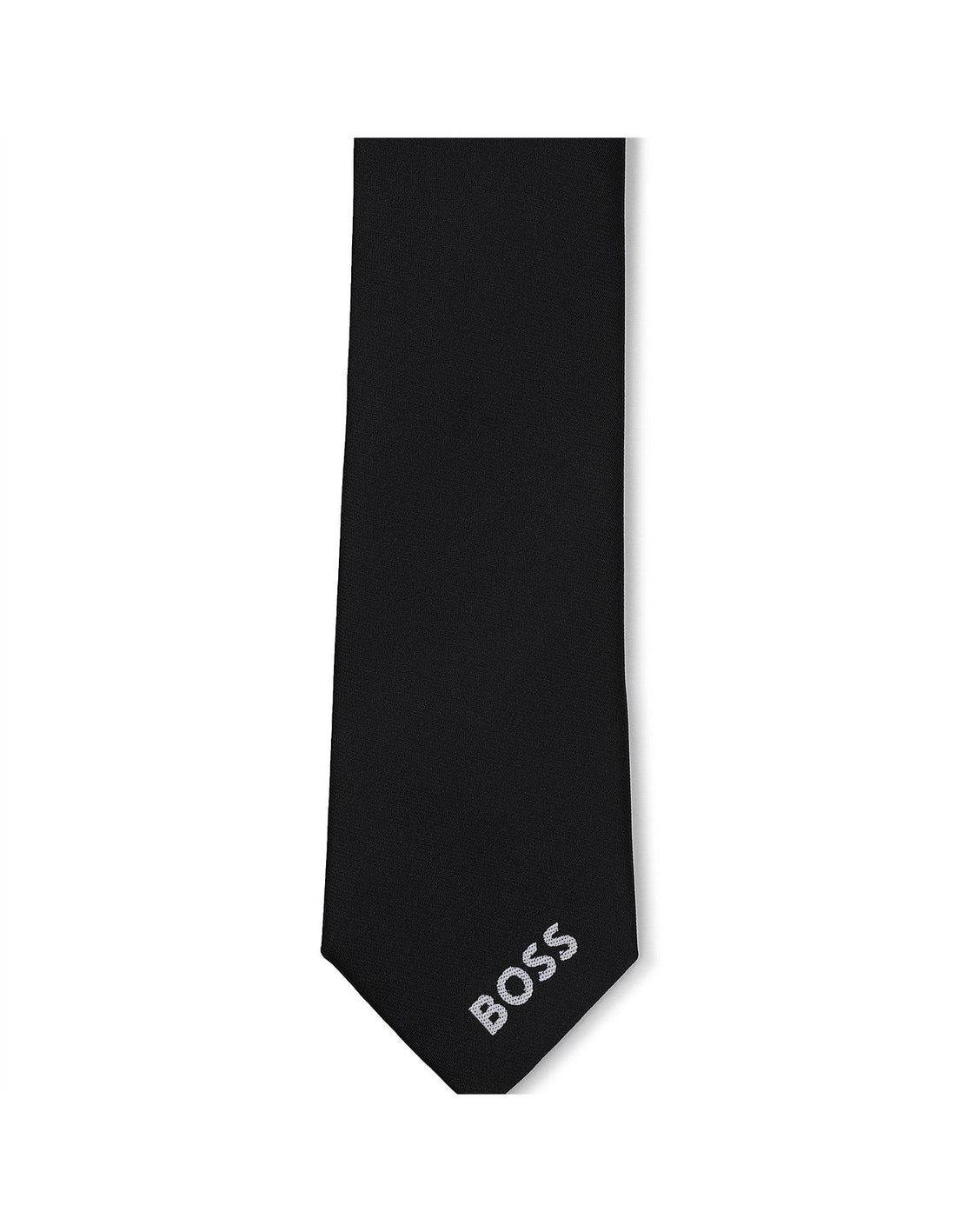Polyester Jacquard Tie with Adjustable Buckle Hugo Boss