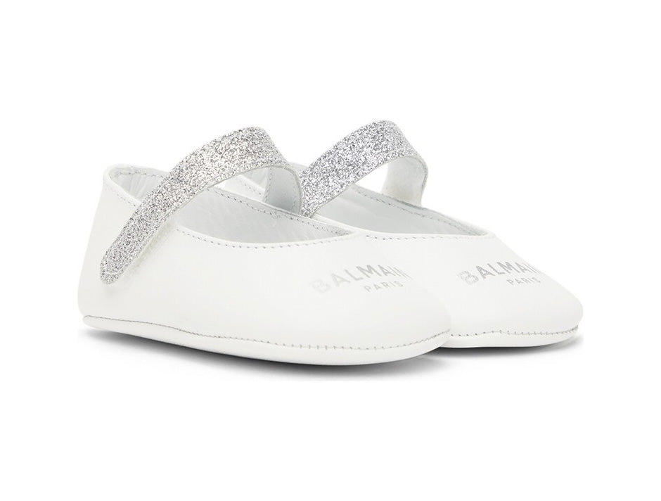 Logo Ballerina Shoes Balmain