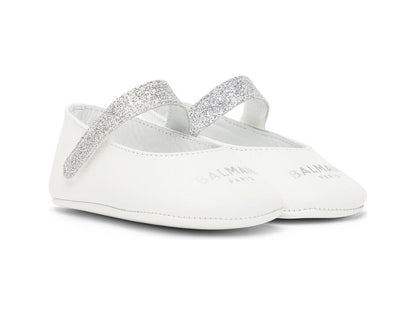 Logo Ballerina Shoes Balmain