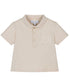 Baby Polo Shirt with Pocket Detail, Beige Emporio Armani