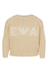 Knit Pullover with Logo Emporio Armani