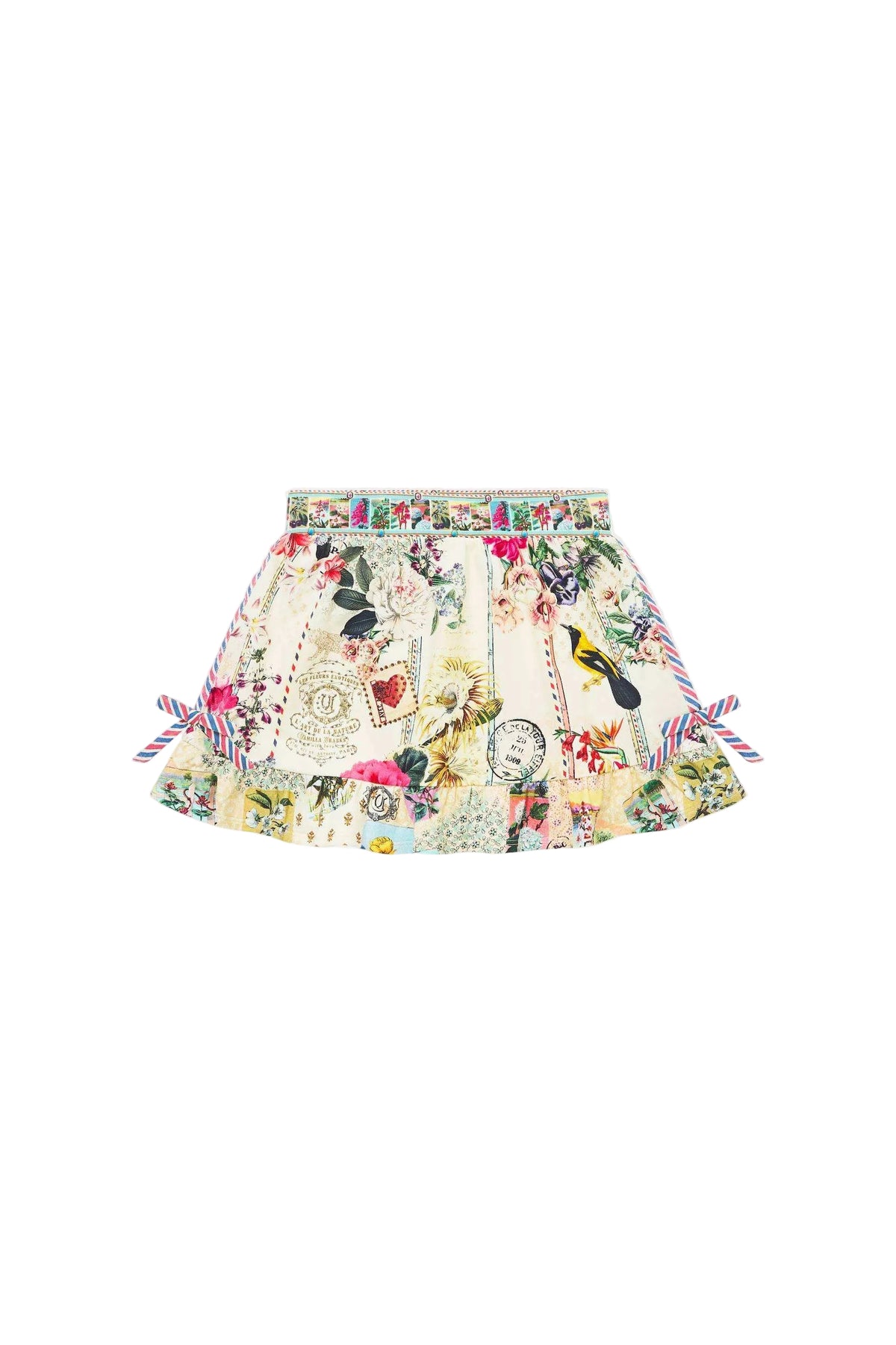 La Belle Botanique Kids Mini Skirt with Elasticated Waist