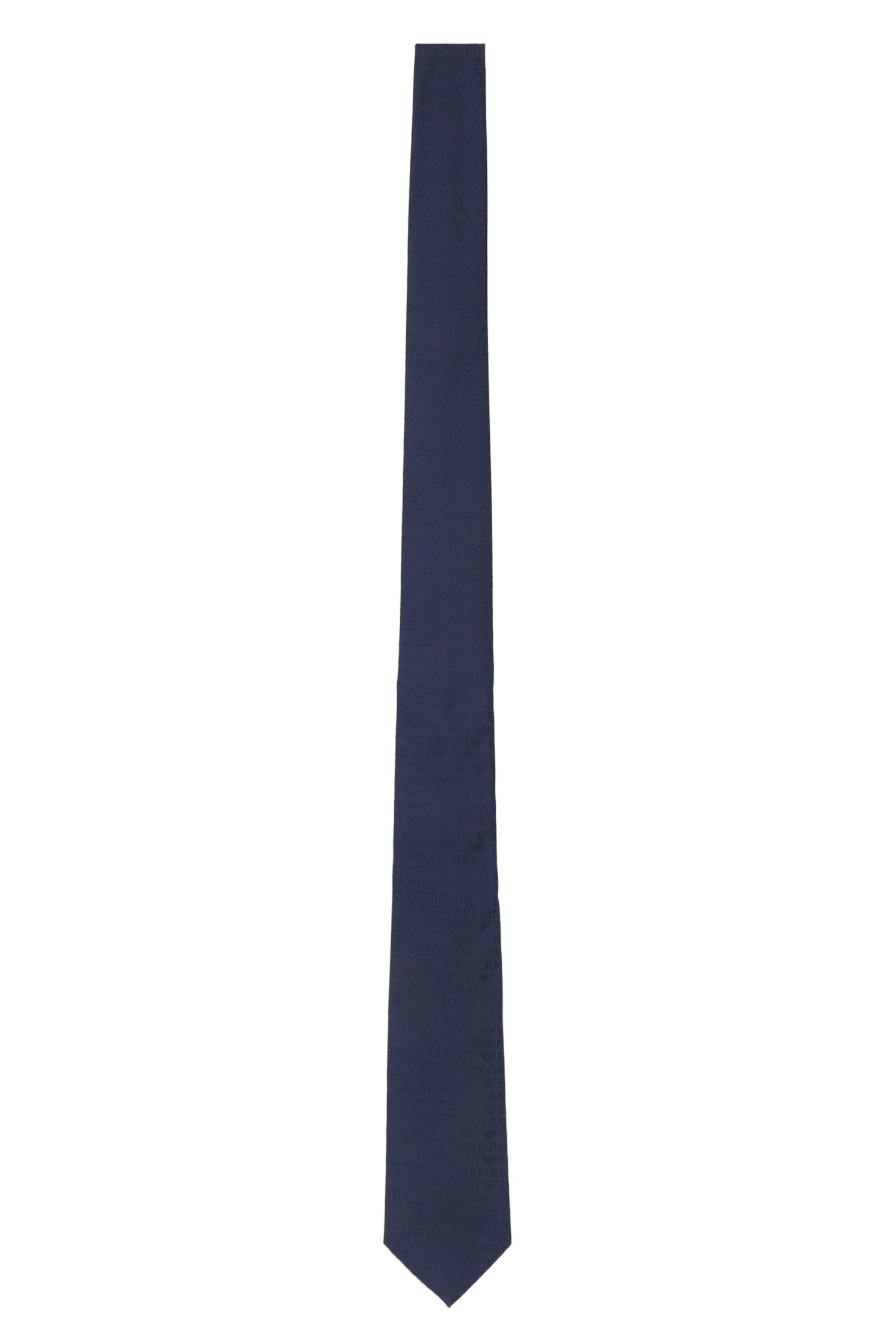 Silk Woven Tie Emporio Armani