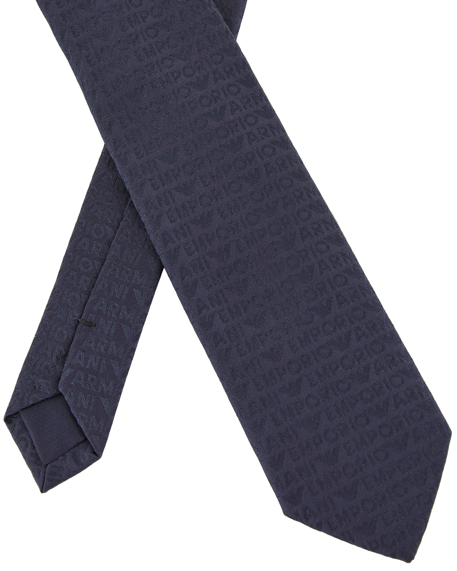 Silk Woven Tie Emporio Armani