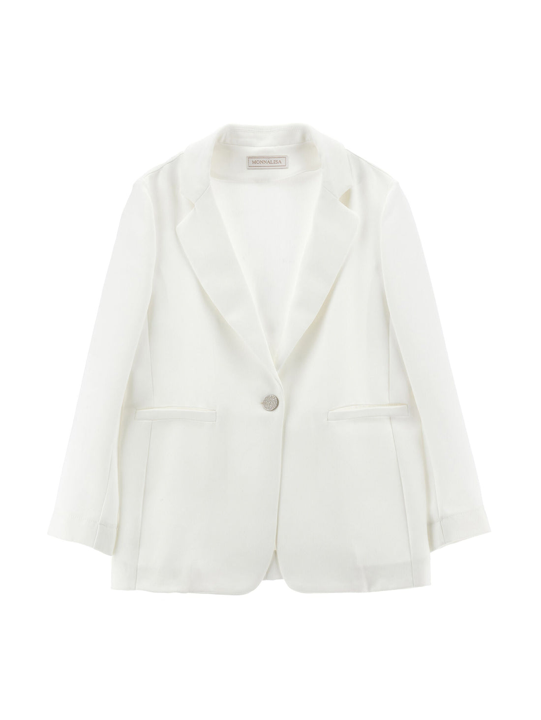 Formal Fabric Blazer Monnalisa