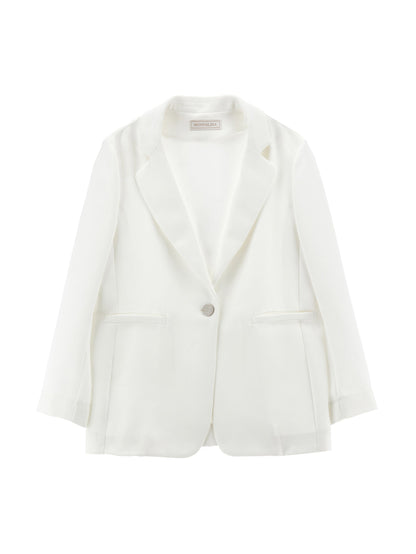 Formal Fabric Blazer Monnalisa