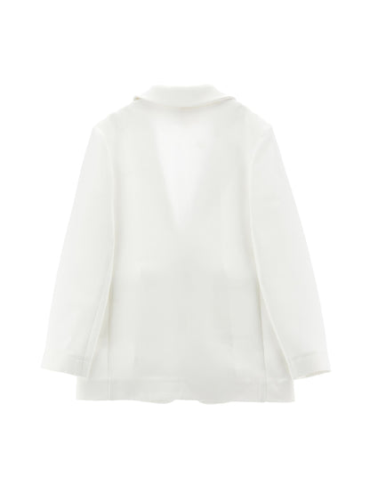 Formal Fabric Blazer Monnalisa