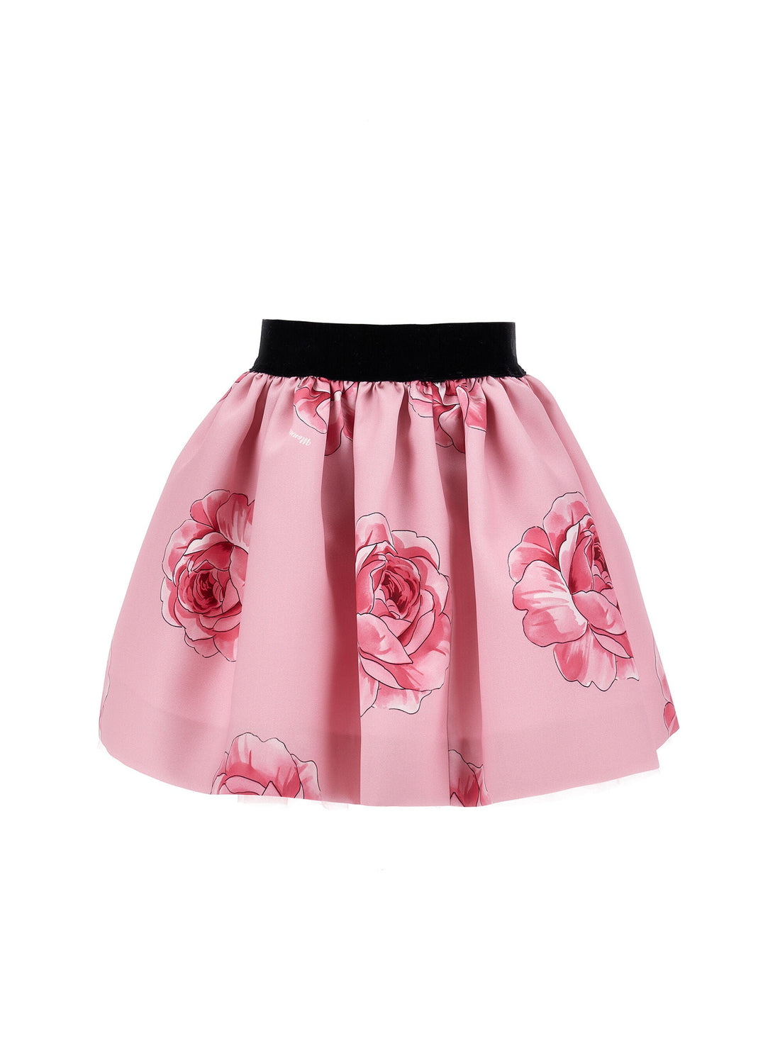 Pink Mikado Skirt Monnalisa