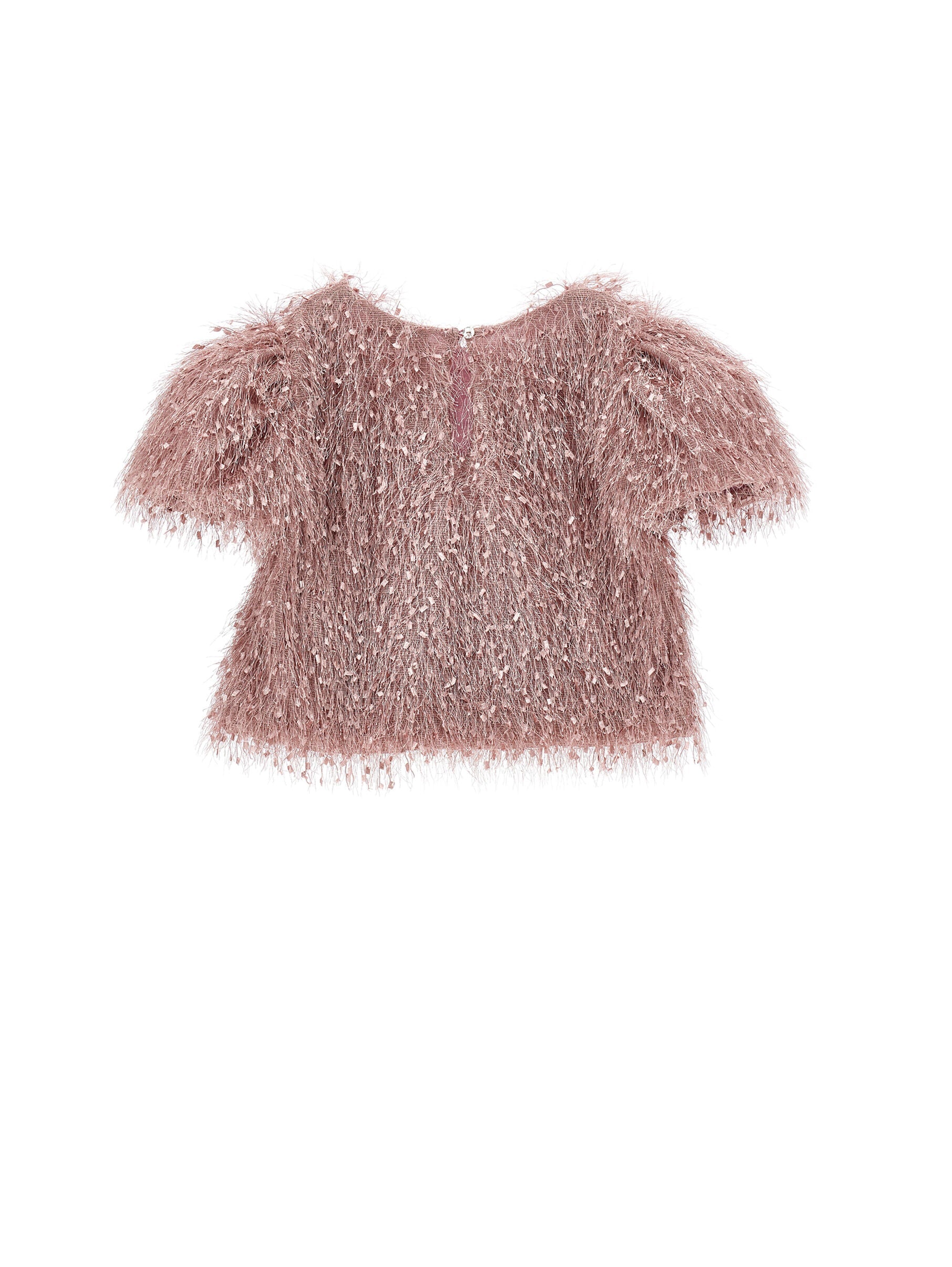 Fringe Viscose Top Monnalisa