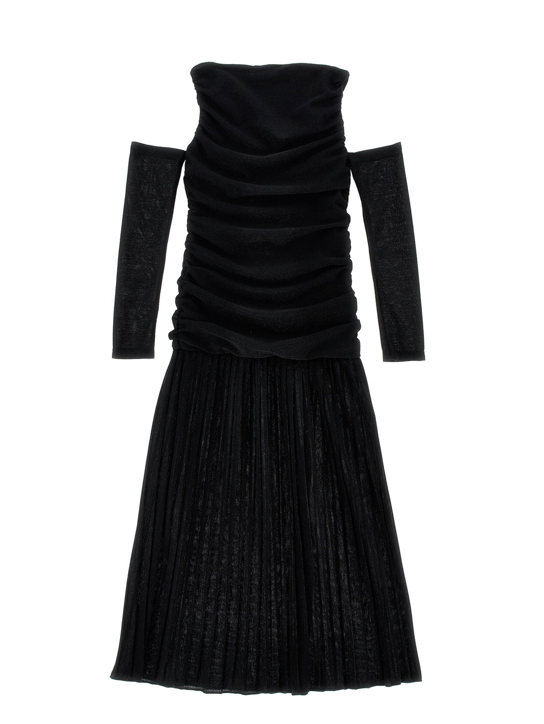 Monnalisa Sleeved Long Dress Monnalisa