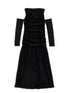 Monnalisa Sleeved Long Dress Monnalisa