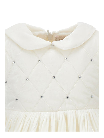 Velvet Princess Dress Monnalisa