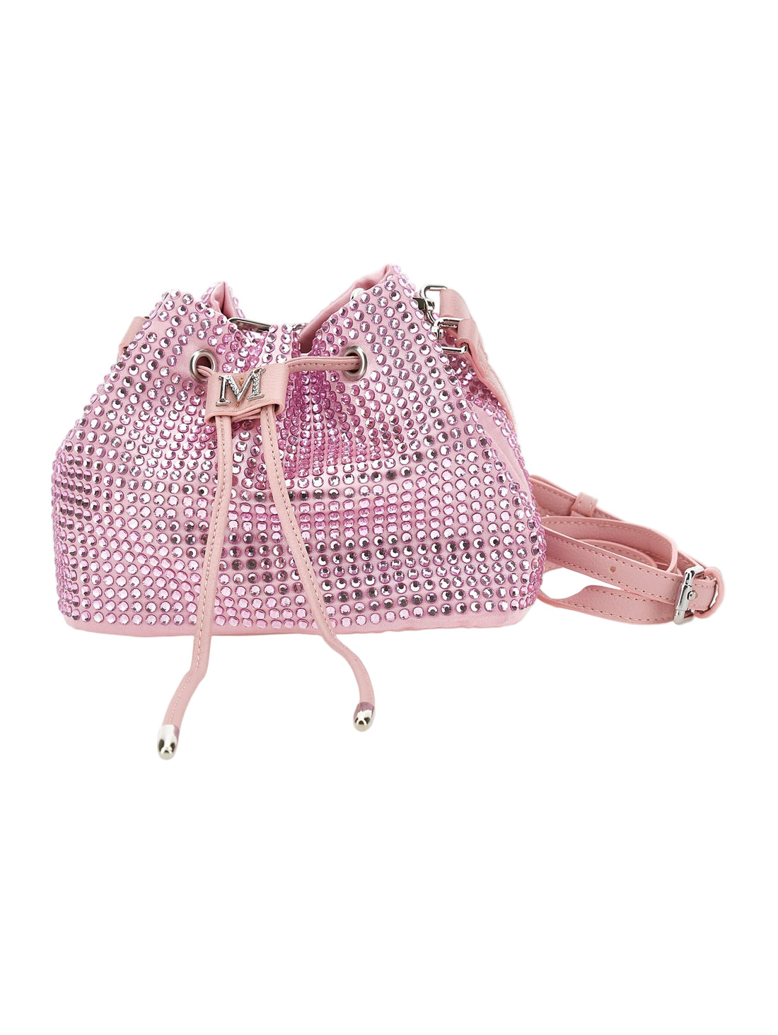 Rhinestone bucket coated fabric Monnalisa