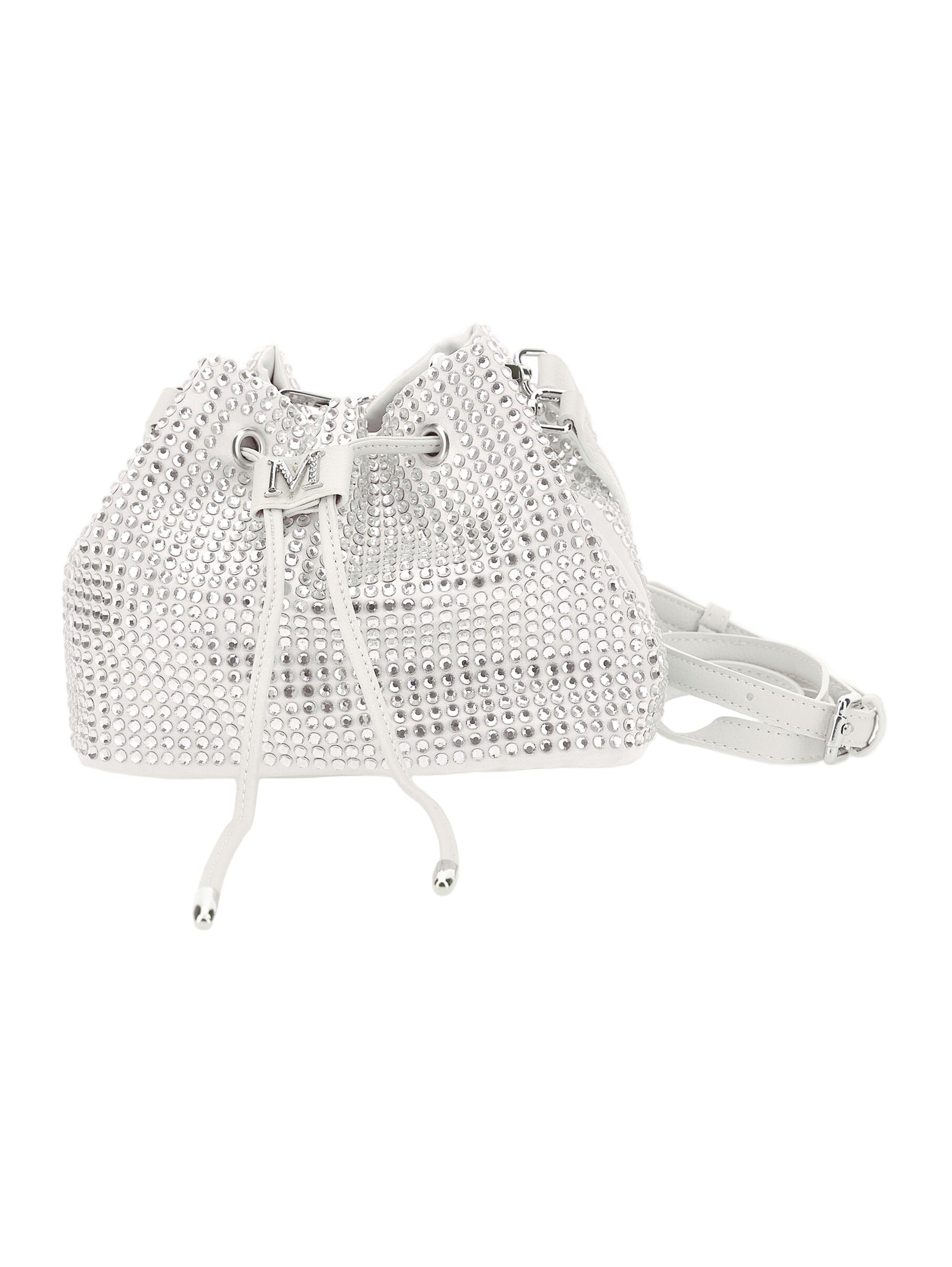 Rhinestone bucket coated fabric Monnalisa