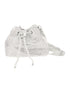 Rhinestone bucket coated fabric Monnalisa