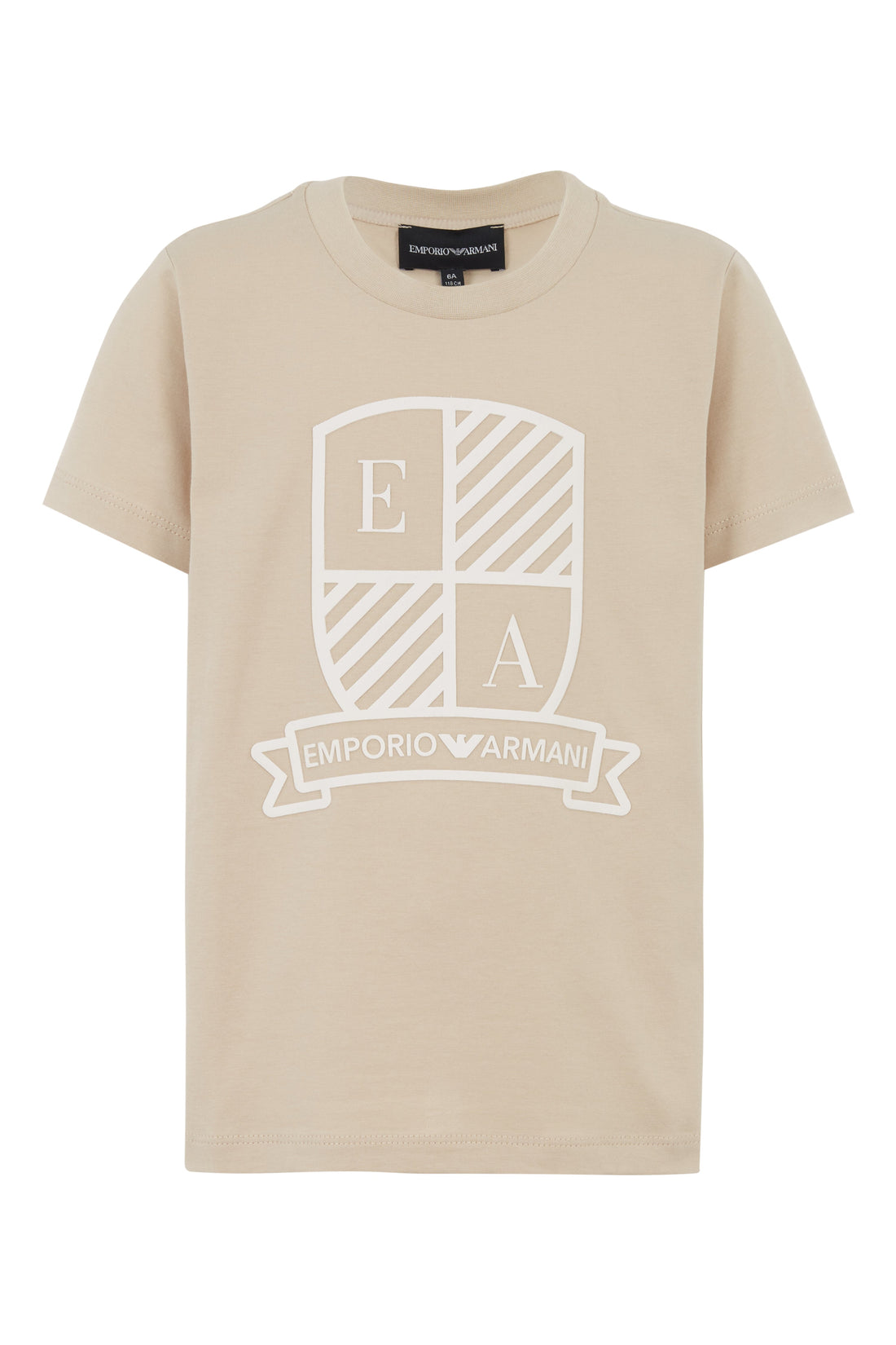 Oxford Tan &amp; White T-Shirt Set Emporio Armani