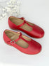 Red T-Bar Mary Janes Chloe & Jule