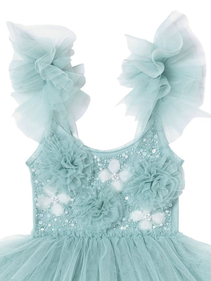 Bebe Alpine Angel Tutu Dress Sterling Blue Schoolsoutdesignerkidswear