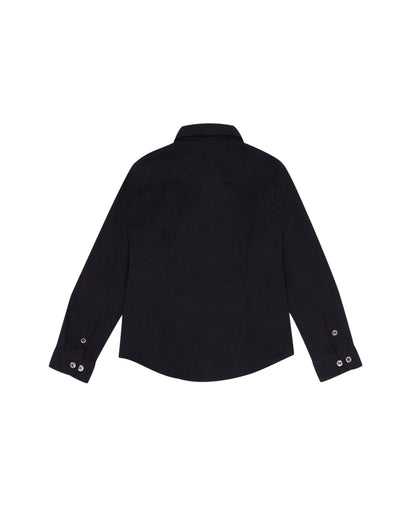 Long-Sleeve Button-Front Shirt Emporio Armani