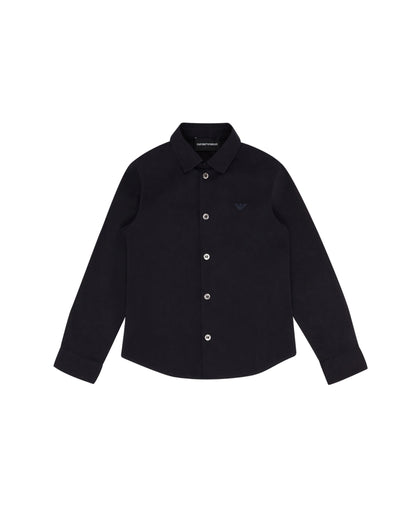 Long-Sleeve Button-Front Shirt Emporio Armani
