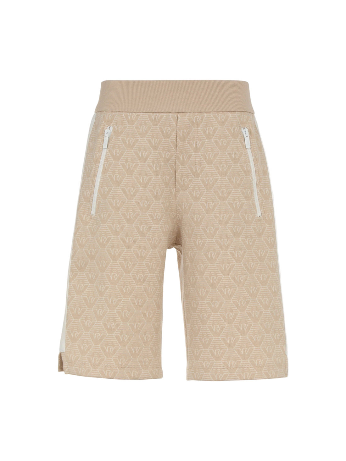 Monogram Bermuda Shorts – Soft Sand Emporio Armani