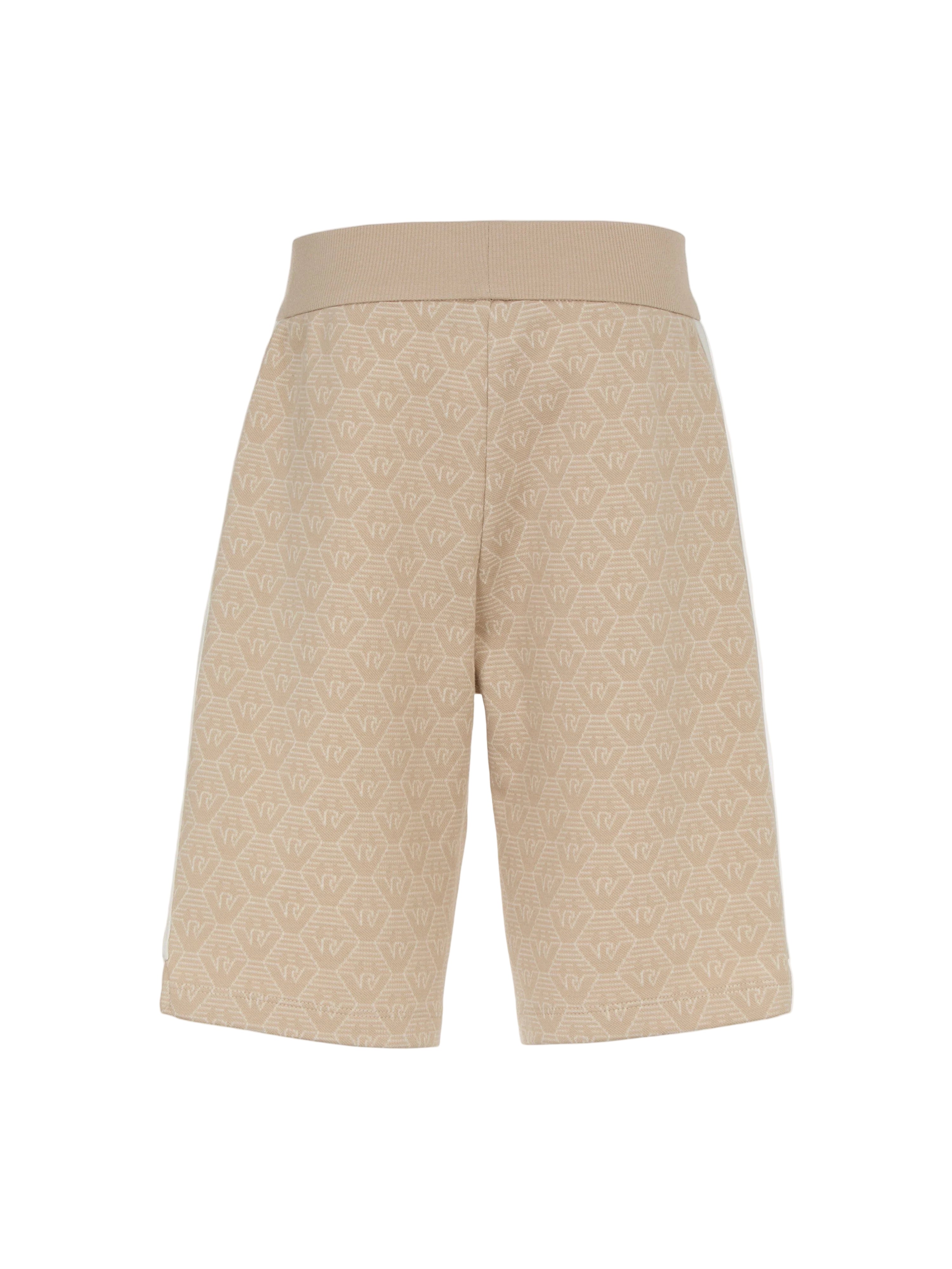 Monogram Bermuda Shorts – Soft Sand Emporio Armani