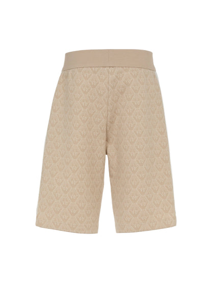 Monogram Bermuda Shorts – Soft Sand Emporio Armani