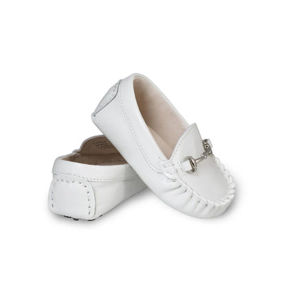 Lucca White Baby Loafers Oscars For Kids