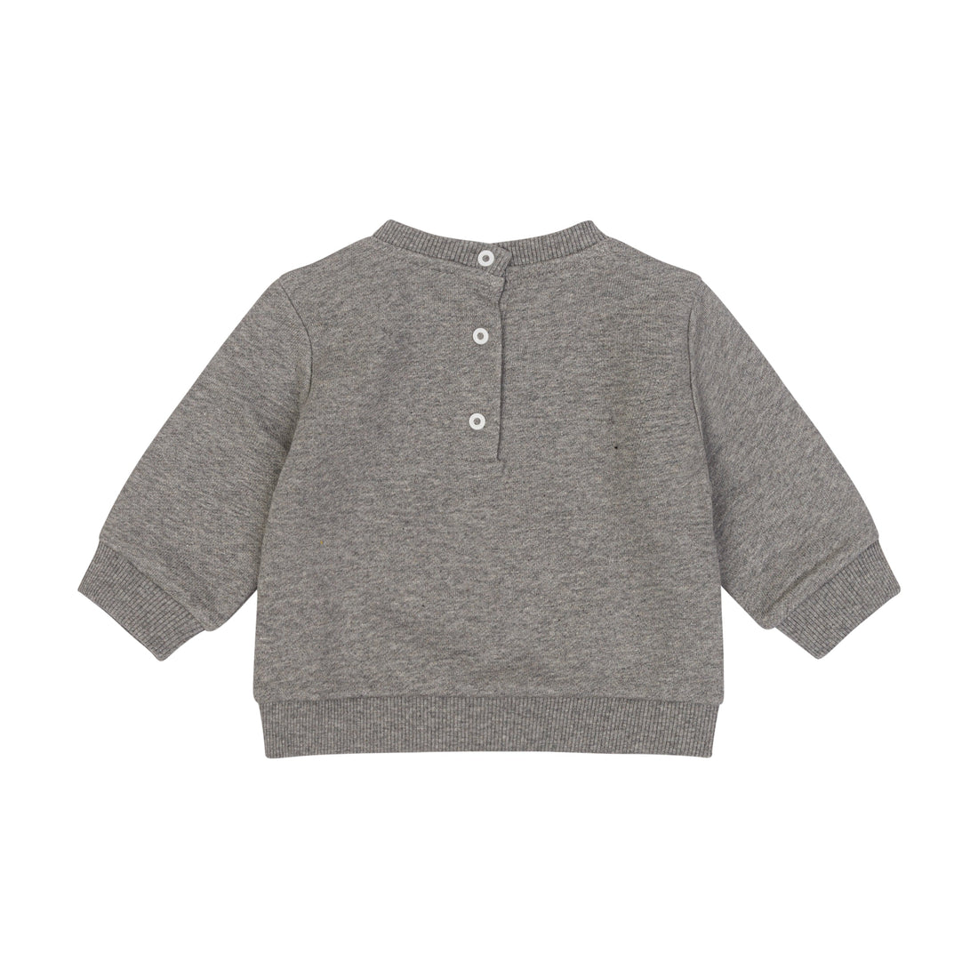 Logo Sweatshirt with Shoulder Detail – Grey Balmain