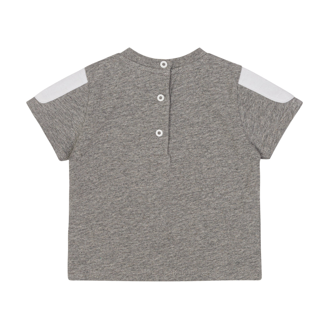 Grey Cotton T-Shirt Balmain